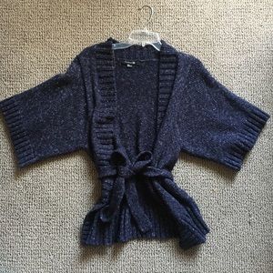 Forever 21 Navy Sweater Cardigan Medium